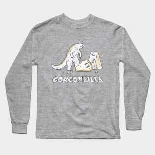 Gorgonzilla: King of Cheeses Long Sleeve T-Shirt